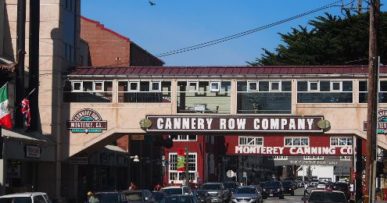 The Streetscape of Cannery Row © Marjie Courtis