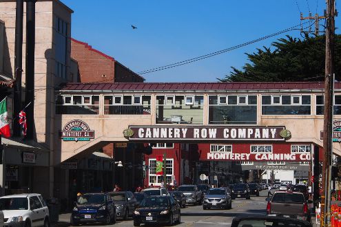 The Streetscape of Cannery Row © Marjie Courtis