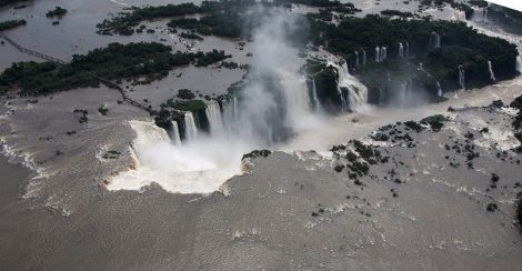 Iguazu Falls From The Air © Marjie Courtis