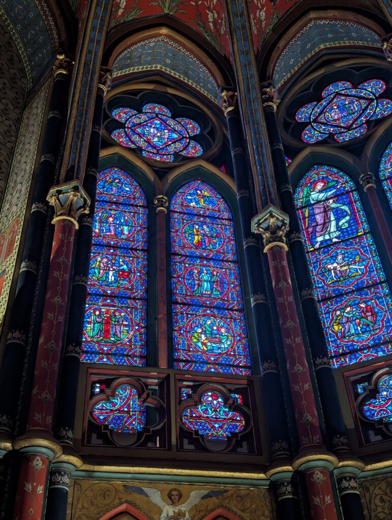 Stunning stained glass in UNESCO-listed Bayonne cathedral