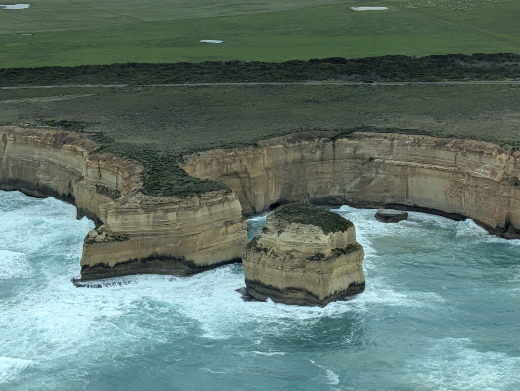 The Twelve Apostles en route to King Island Photo Marjie Courtis