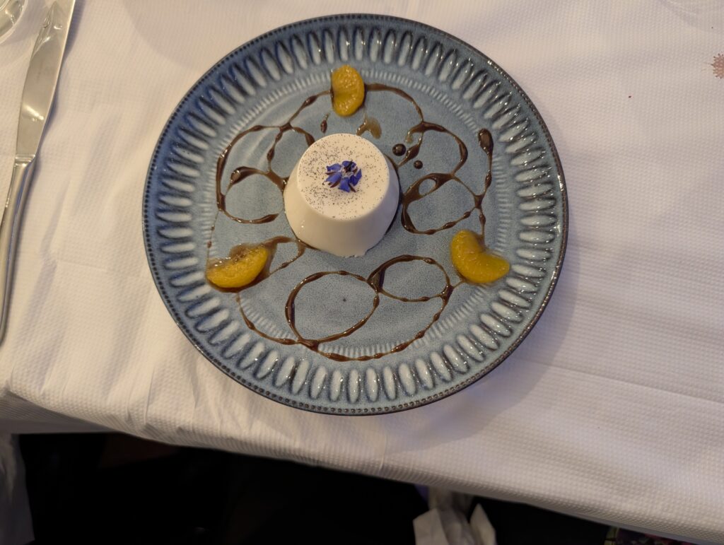 Dessert by Ian Johnson, King Island Photo Marjie Courtis