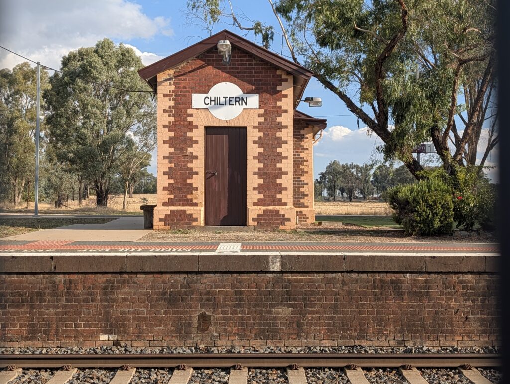 Chiltern Railway Station. Image Marjie Courtis