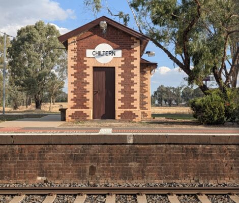 Chiltern Railway Station. Image Marjie Courtis