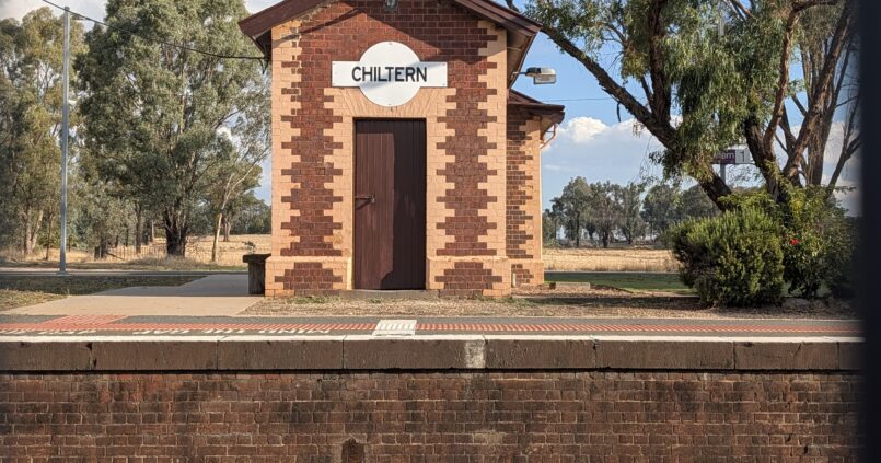 Chiltern Railway Station. Image Marjie Courtis