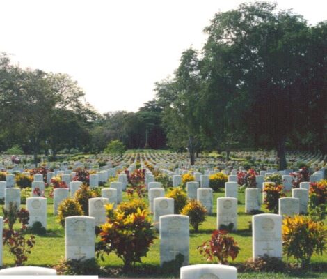 Bomana War Cemetery, PNG, 1992 Photo Wilbur Courtis DFC