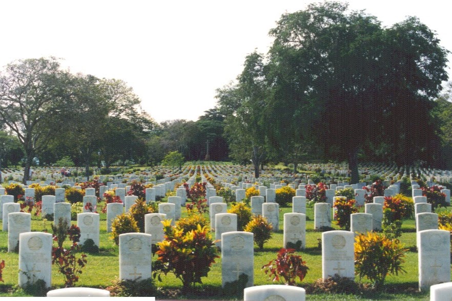 Bomana War Cemetery, PNG, 1992 Photo Wilbur Courtis DFC